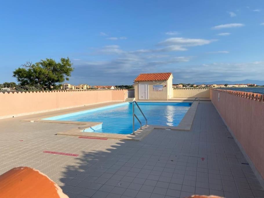 Superbe Studio Renove Avec Piscine Et Vue Marina Le Barcares Exterior photo